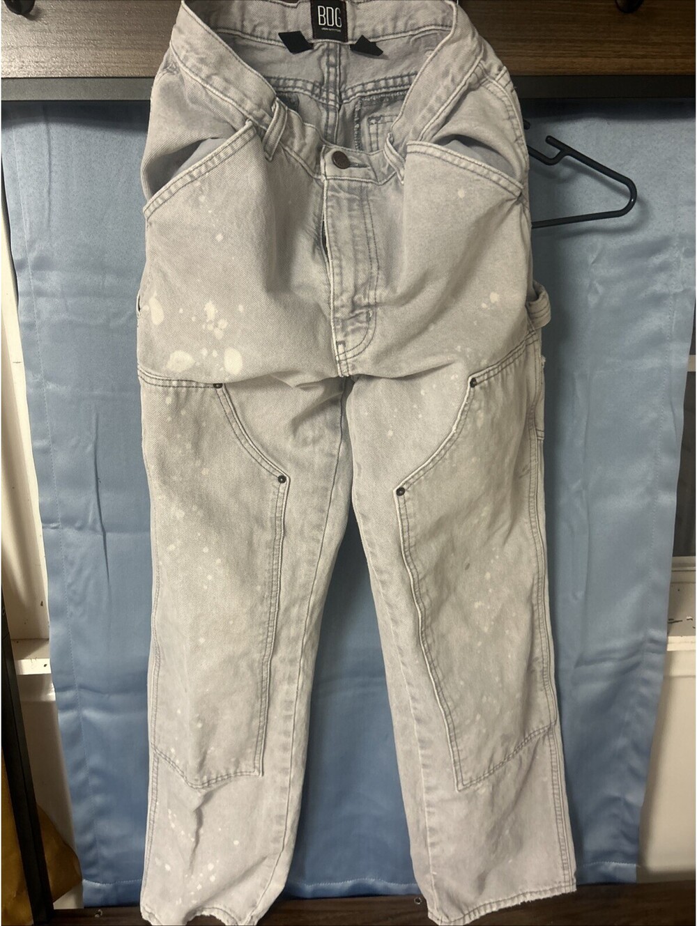 BDG Urban Outfitters High Rise Carpenters Size 27 Women Jeans Distressed